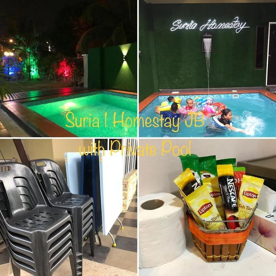 Suria 1 Homestay Jb With Private Pool Johor Bahru