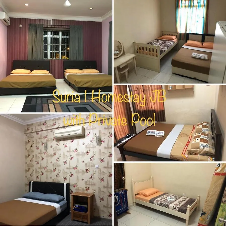Suria 1 Homestay Jb With Private Pool Johor Bahru Malásia